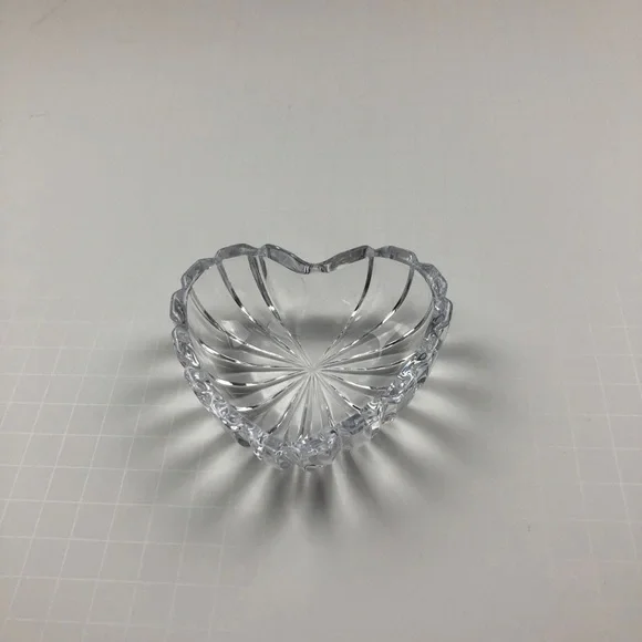 Glass Heart Jewelry Dish - Picture 2 of 5